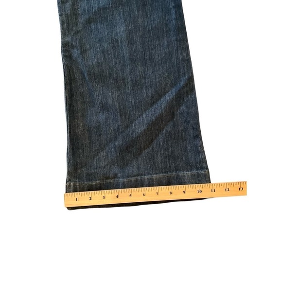 Mossimo Supply Co Jeans Women Size 9 Black Bootcut Leg Low-Rise Dark Wash Cotton - Picture 7 of 7